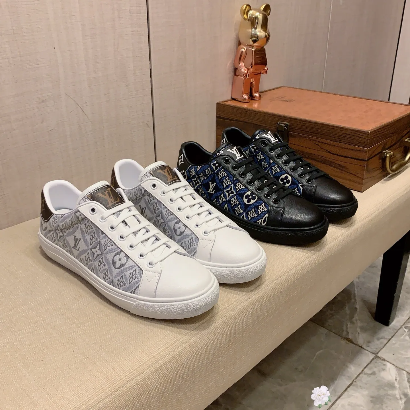 Men's Men's Shoes 💰400💰💰🎩🎩[Lightning][Lightning] "Lv*" Latest•hot style casual shoes, top brand [Seduce] luxury~purchase, top~quality. [Strong] The upper is made of imported breathable fabric with cowhide material ➕ breathable sheepskin feet (•) and fine workmanship. Original stylish and stylish soft rubber wear-resistant and non-slip outsole, light and comfortable on the feet, the real thing looks better when photographed, 0128: code: 38-44, 2️⃣ colors selected